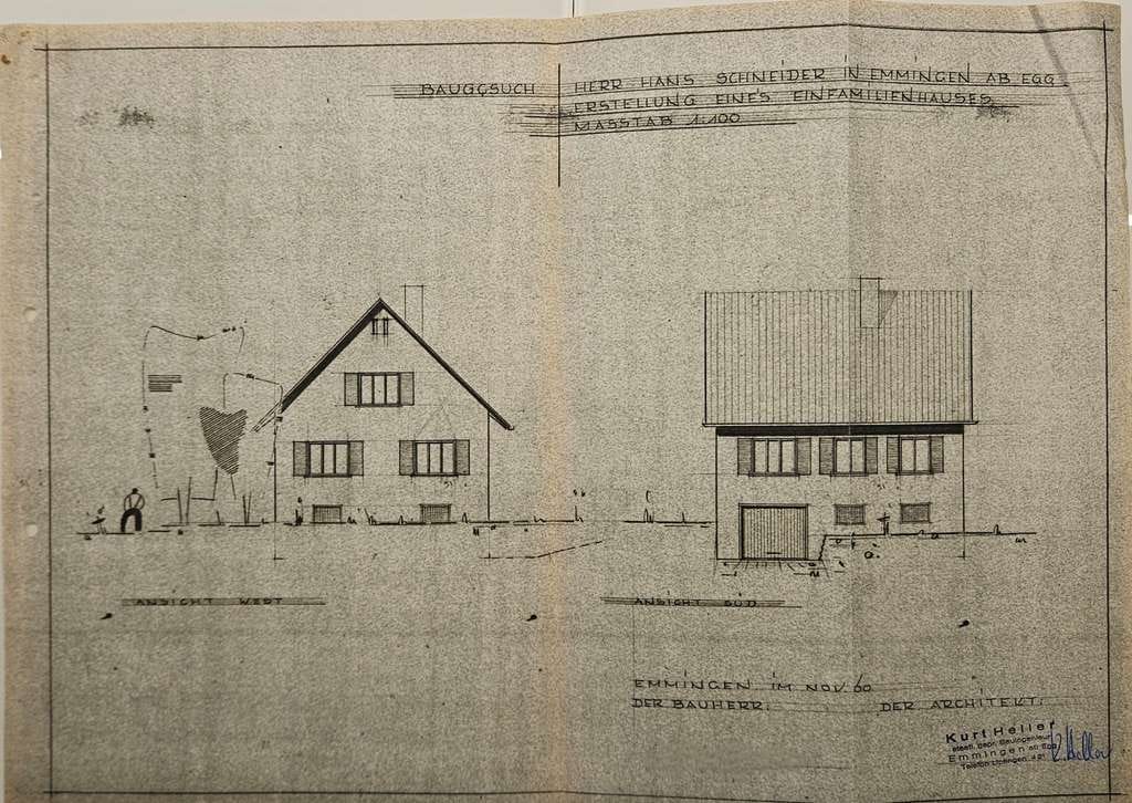 Immobilie in Emmingen-Liptingen - •	Charmantes Einfamilienhaus aus den 60er-Jahren mit idyllischem Garten – bereit für frische Ideen . - Bild 3