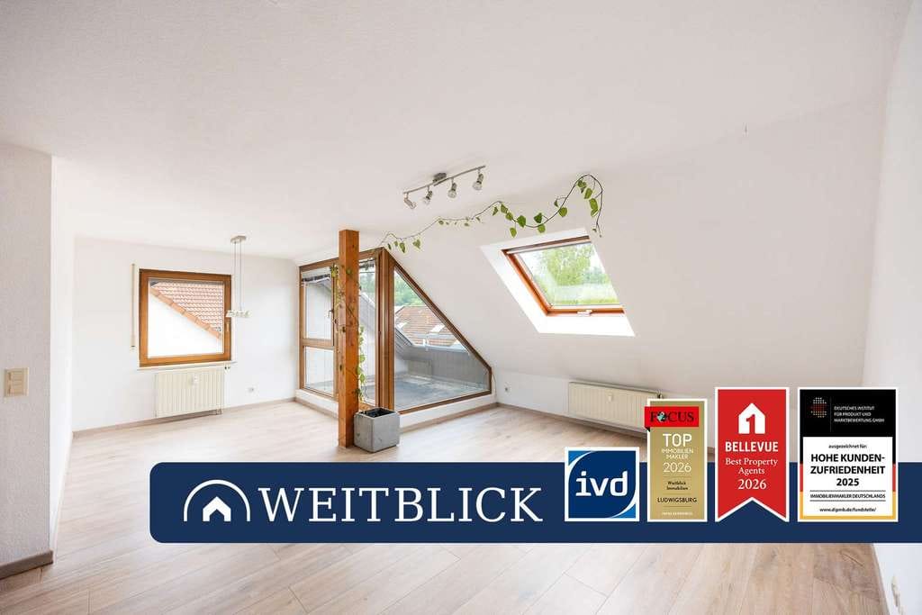 Immobilie in Oberriexingen - WEITBLICK: Dachjuwel mit Charme! - Bild 0