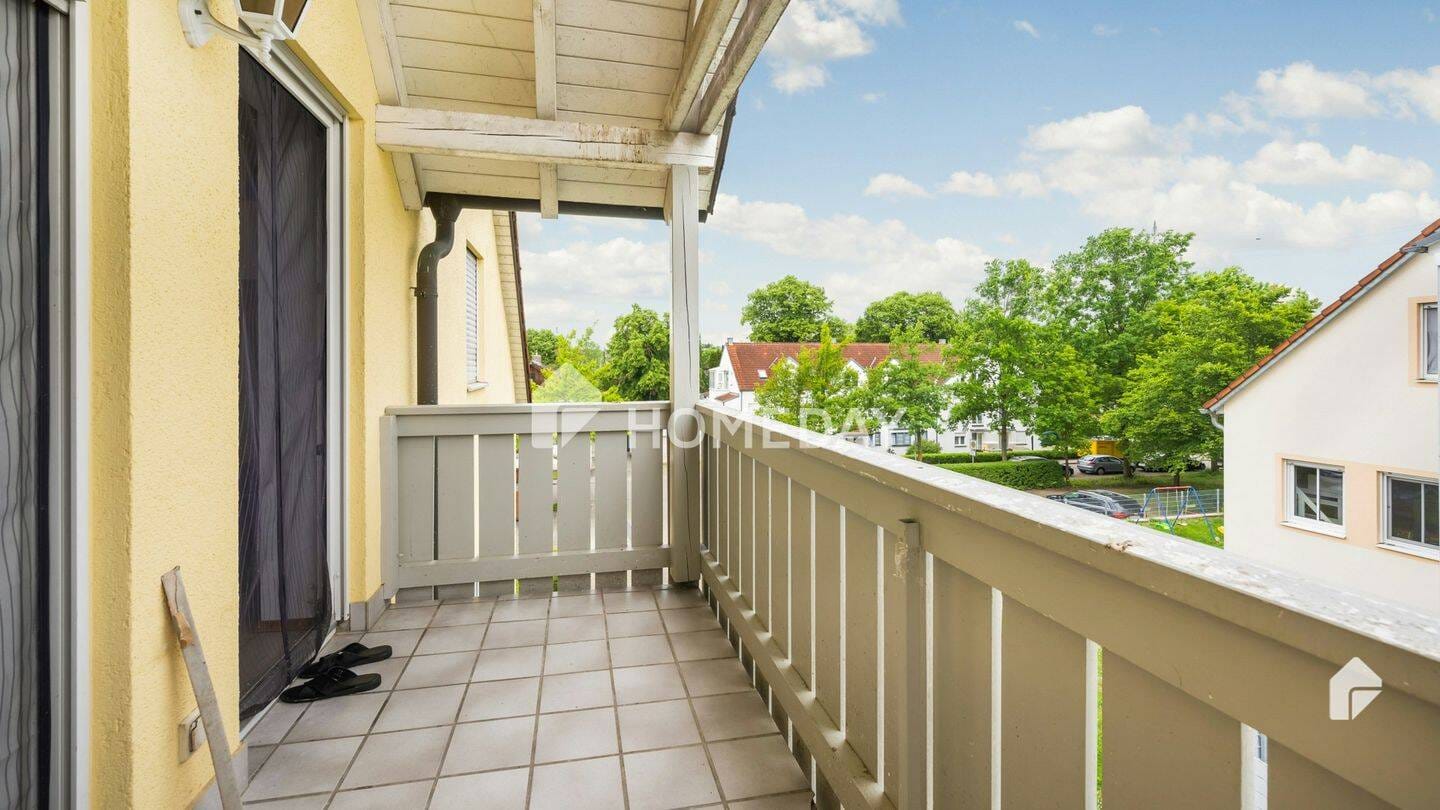Immobilie in Mainburg - Bezugsfrei! Maisonette Wohnung mit zwei Balkonen, TG-SP und Außen-SP - Bild 3