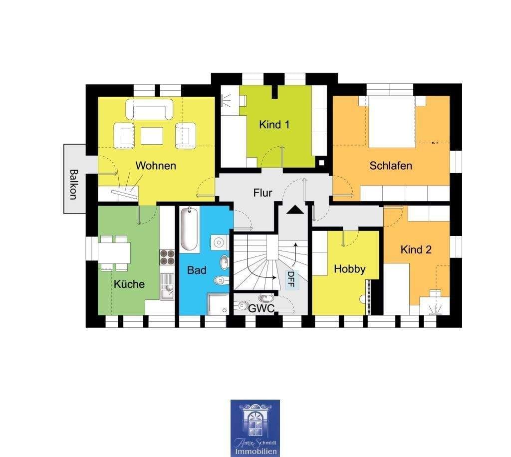 Immobilie in Freital - Vollvermietetes Mehrfamilienhaus im Altbau-Stil mit großer Gartenfläche in ruhiger Seitenstraße! - Bild 3