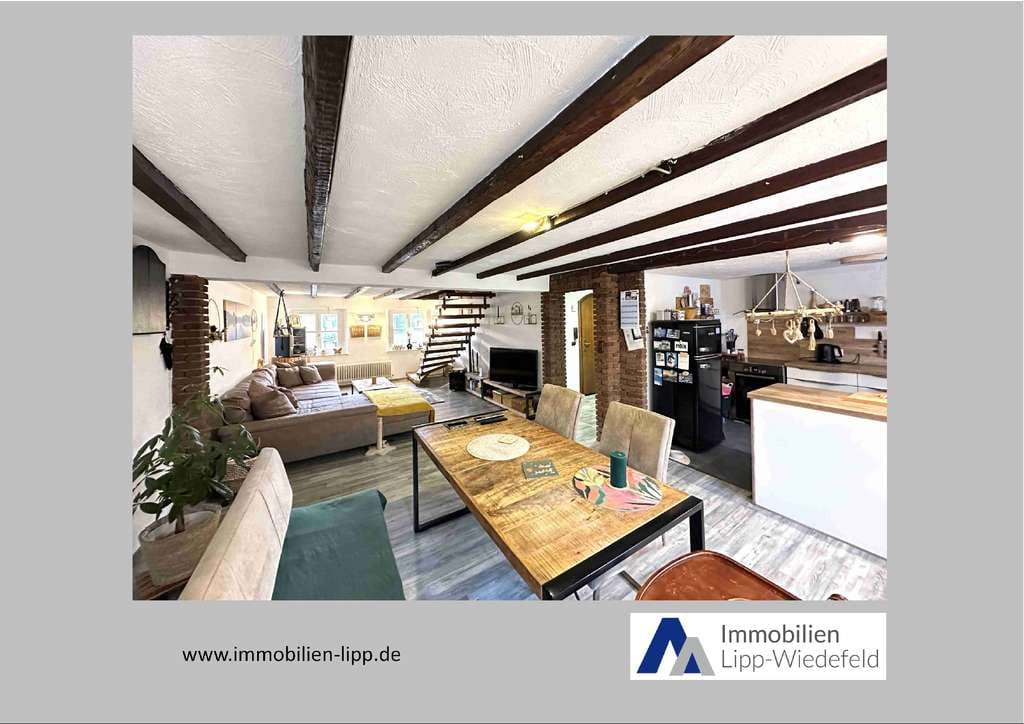 Immobilie in Kempen - Gemütliche 4-Zimmer-Maisonettewohnung mit Loggia im Herzen der Altstadt von Kempen - Bild 0