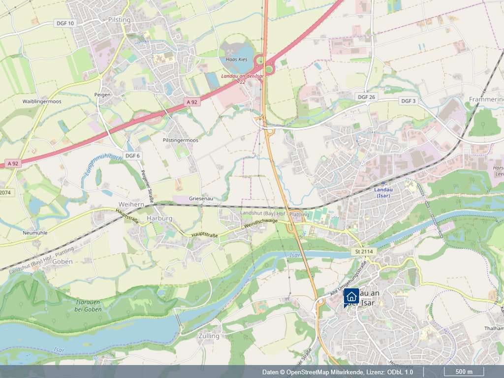 Immobilie in Landau an der Isar - Viel Platz in Ihrer künftige Doppelhaushälfte in der unteren Stadt von Landau/Isar - Bild 0