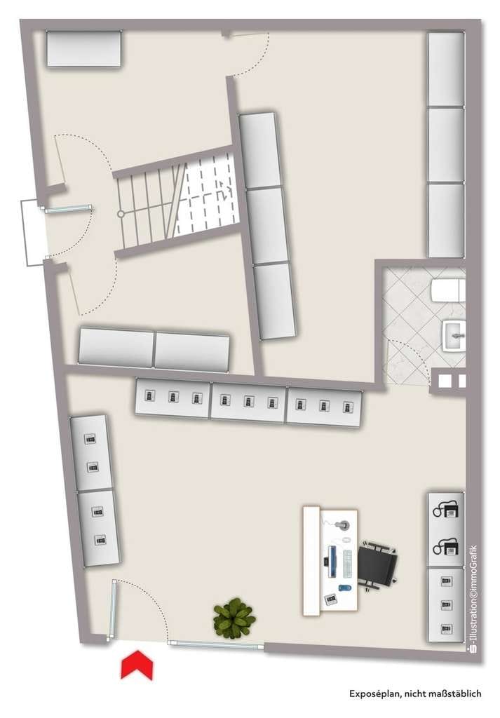 Immobilie in Schorndorf - Kleines Wohnhaus mit Gewerbe in der Schorndorfer Innenstadt  - Bild 2