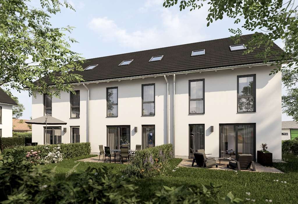 Immobilie in Klosterlechfeld - Bauantrag vorhanden! Schnell sein und KfW55 Förderung sichern - Reiheneckhaus in Klosterlechfeld - Bild 0