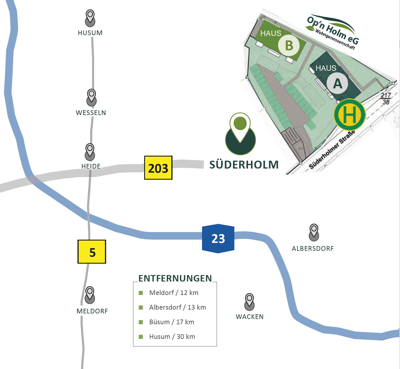 Immobilie in Heide - 4 Zimmer Wohnung mit circa 98 m² - Bild 4