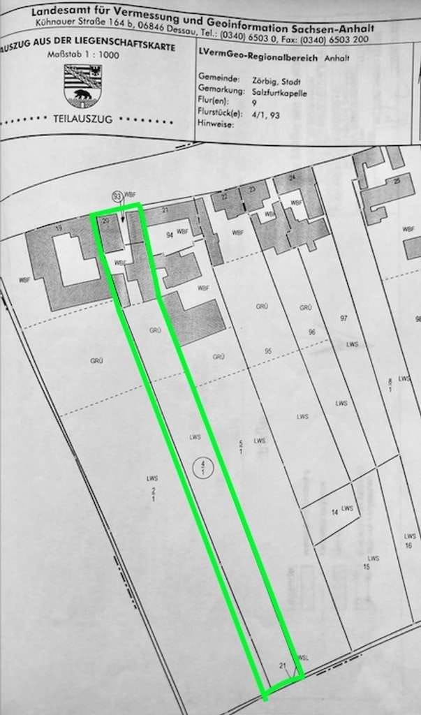 Immobilie in Zörbig - Bauernhaus auf 2600 m² Grundstück in Ortsrandlage - provisionsfrei - Bild 3