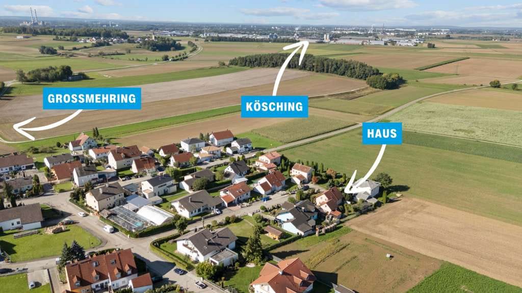 Immobilie in Großmehring - Großzügiges EFH mit Garage, Carport und viel Stauraum - Bild 1