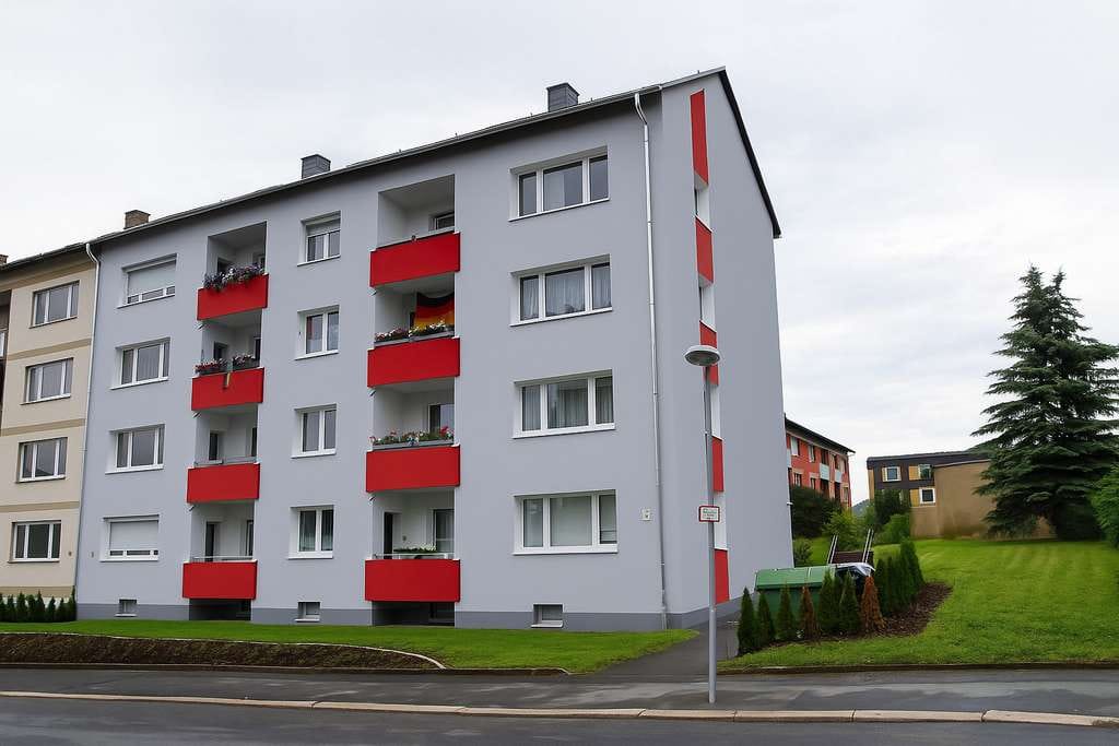 Immobilie in Hof - Selbst gestalten statt teuer kaufen – 4-Raum-Wohnung mit großem Potenzial - Bild 0