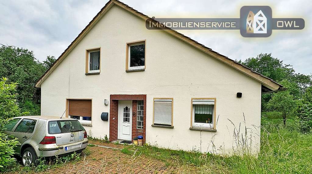 Immobilie in Porta Westfalica - ::: Charmantes Einfamilienhaus zum Schnäppchenpreis mit großem Potenzial in idyllischer Lage von PW. - Bild 1