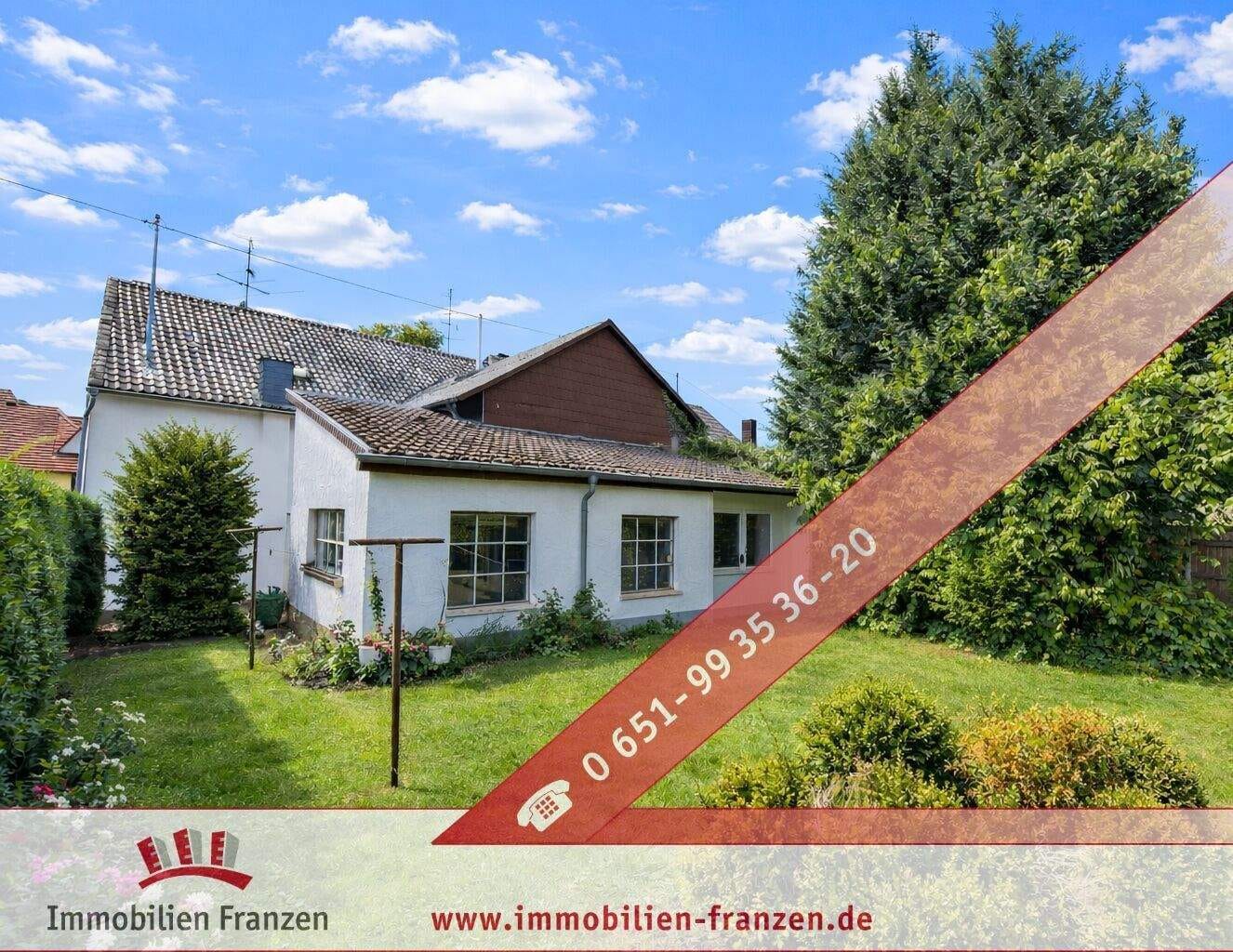 Immobilie in Greimerath - Handwerker & Selbstständige aufgepasst! Einfamilienhaus mit tollem Grundstück, Scheune und Werkstatt. - Bild 0