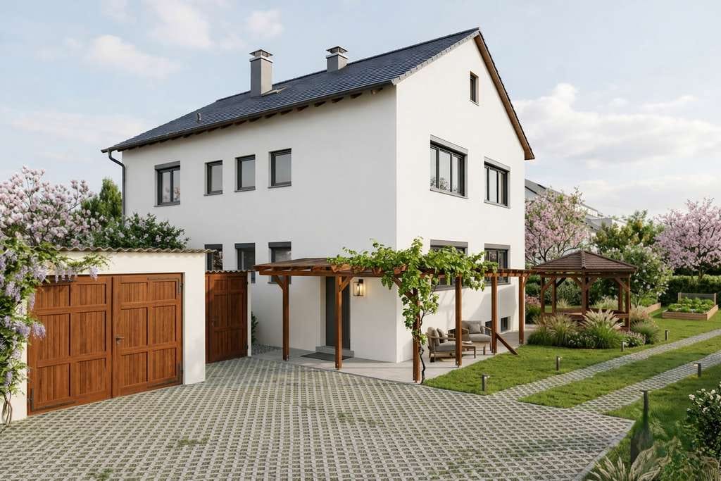 Immobilie in Neuenstadt am Kocher - Zweifamilienhaus mit 1.119 m² Grundstück | viel Platz & Ausbauoption | Neuenstadt-Bürg - Bild 1