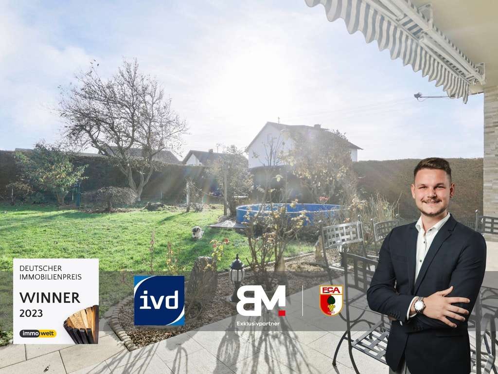 Immobilie in Röfingen - Erdgeschosswohnung mit Garten & zusätzlicher Gewerbeeinheit – vielseitig nutzbar - Bild 0