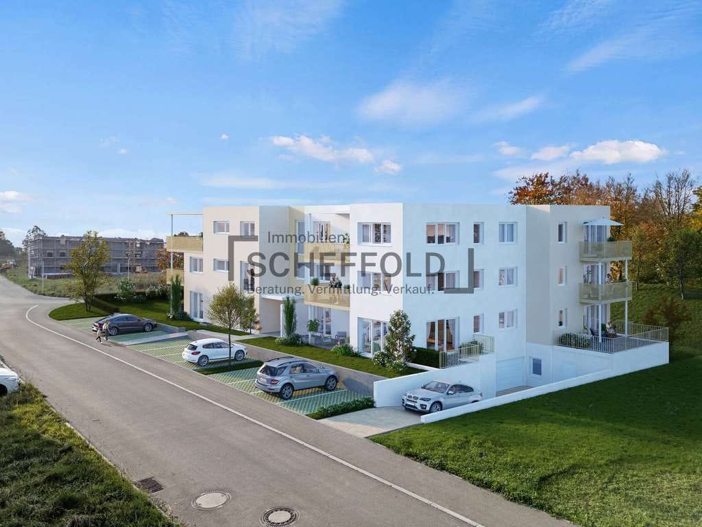 Immobilie in Mietingen - **KfW-40-QNG** Mit tollem Platzangebot! Durchdacht geschnittene 4,5/5,5 Zi. Neubauwohnung - Bild 2