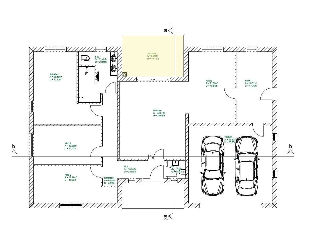 Immobilie in Karlsburg - großzügiger Bungalow in Moeckow - sofortiger Baubeginn möglich - Bild 3
