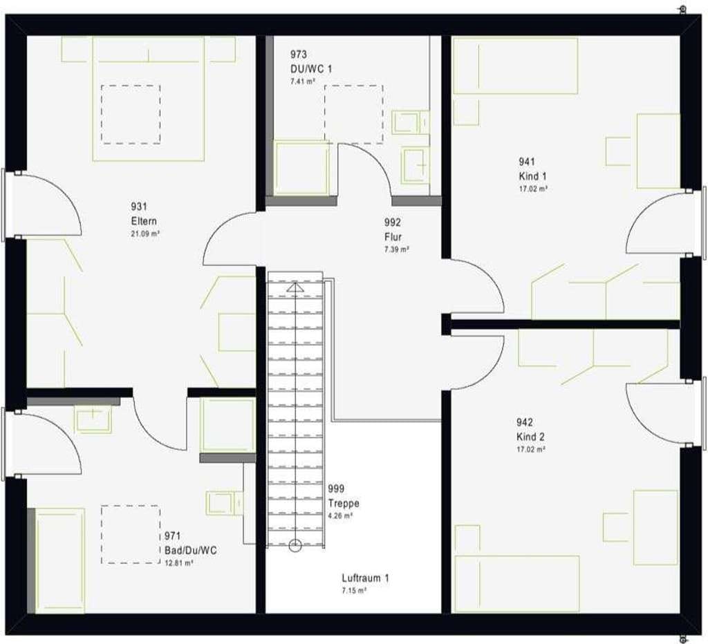 Immobilie in Cremlingen - Klasse Grundriss, effizient und nachhaltig gebaut. Gewinnen sie den Mehrwert von massa Haus - Bild 1