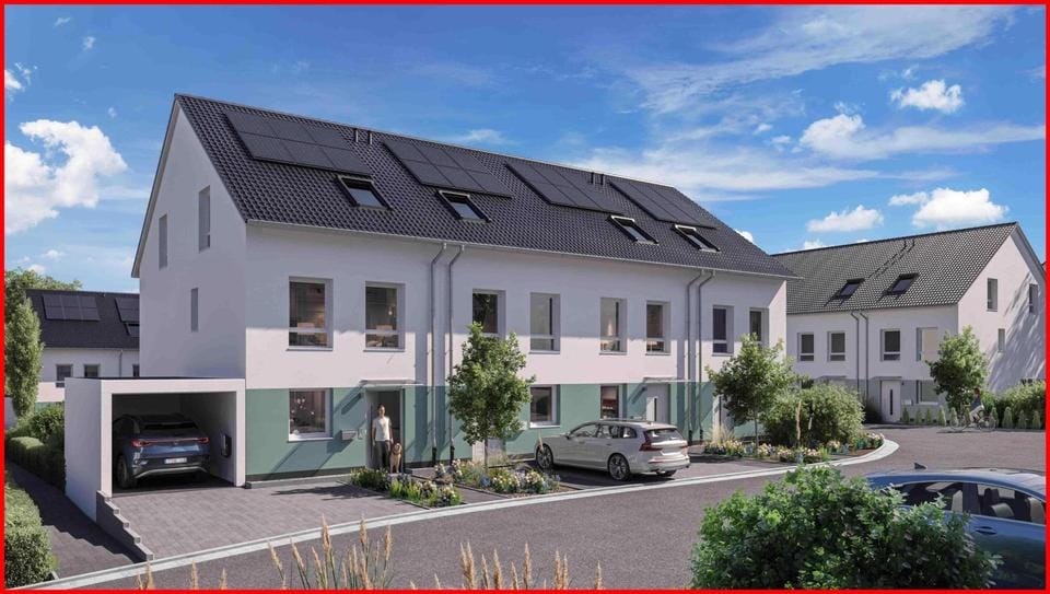Immobilie in Hettenleidelheim - Neubau Erstbezug, 1 - Familienhaus als Reihenendhaus mit kleinem Garten - Bild 0