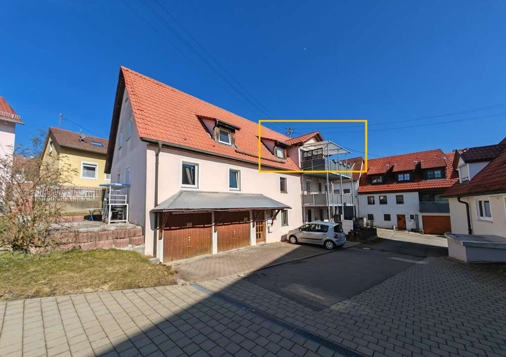 Immobilie in Münsingen - Attraktive 4-Zi-Wohnung im DG mit Balkon u. Garage – Perfekt für Kapitalanleger oder Selbstnutzer - Bild 1