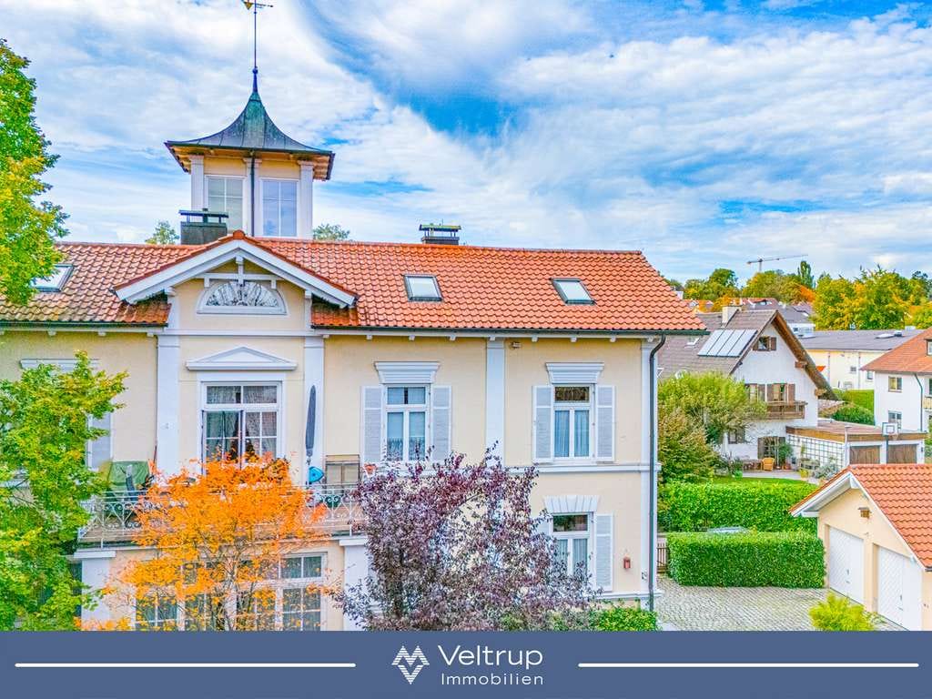 Immobilie in Dießen am Ammersee - STILVOLLES WOHNEN, REPRÄSENTATIVES ARBEITEN – VILLA MIT GESCHICHTE IM HERZEN VON DIESSEN AM AMMERSEE - Bild 0