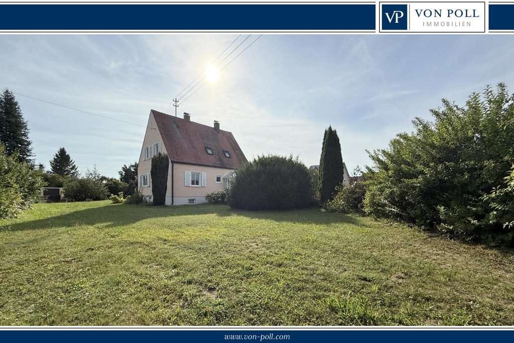 Immobilie in Tapfheim - Gepflegtes und charmantes Einfamilienhaus mit weitläufigem Garten - Bild 0