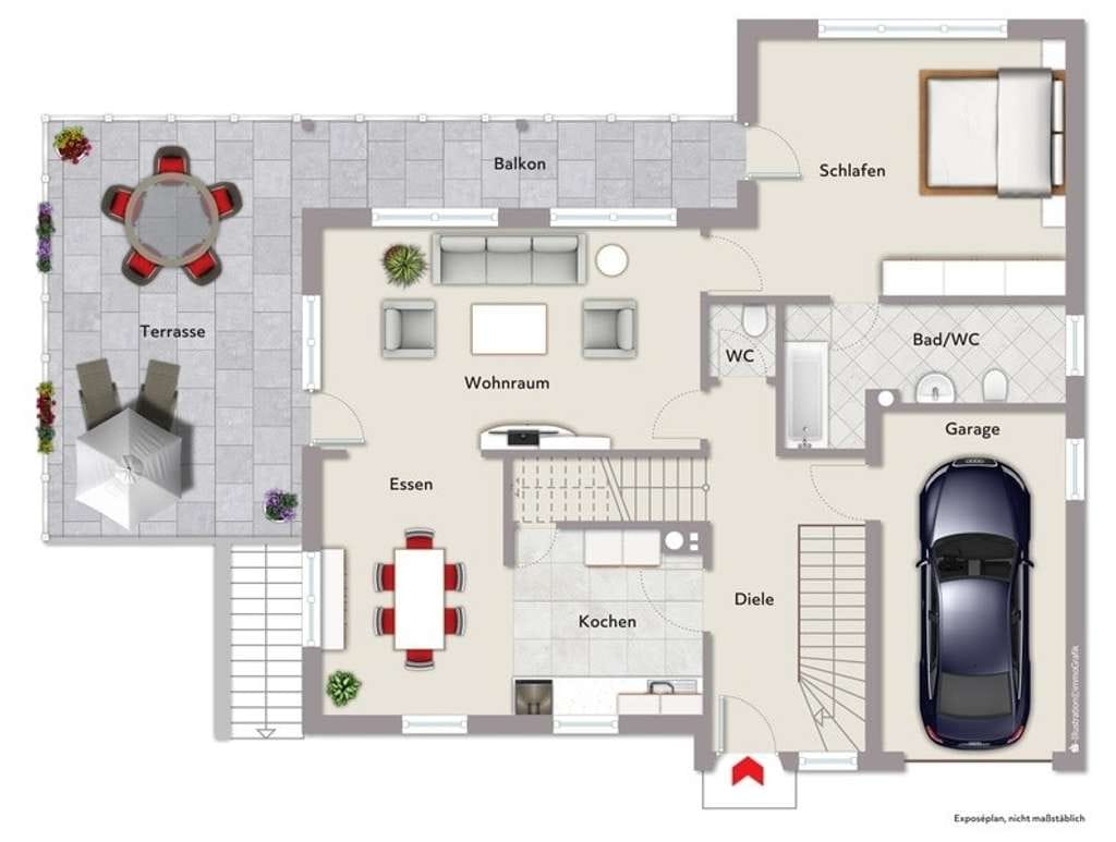 Immobilie in Bad Wörishofen - Renovierungsbedürftiges Ein/Zweifamilienhaus in Dorschhausen - Bild 1