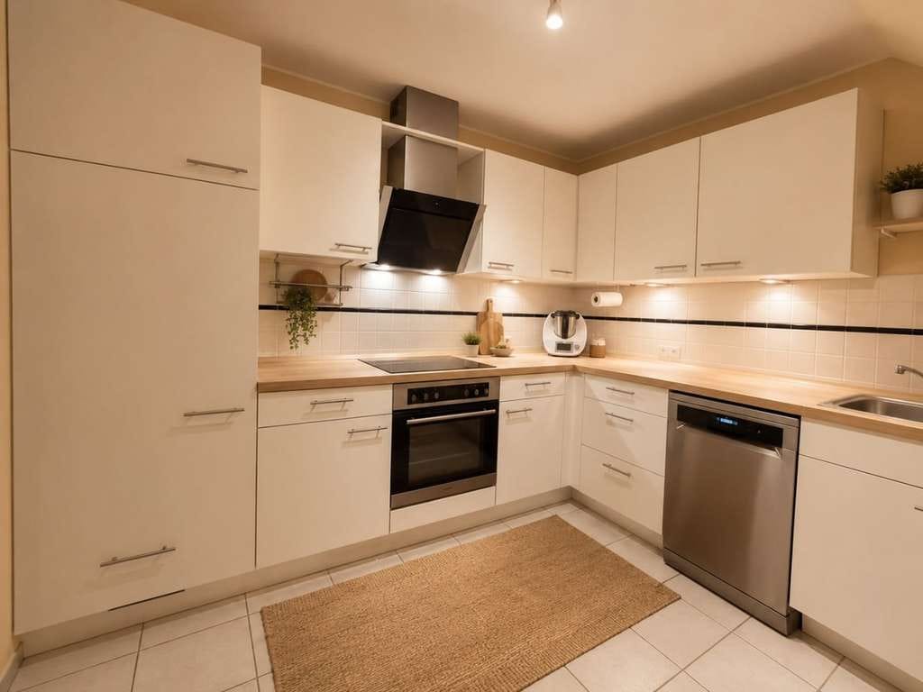 Immobilie in Lustadt - Maisonette am Feldrand mit Balkon & Weitblick - 60m² Wohnfläche + 20m² ausgebaute Nutzfläche, EBK - Bild 4