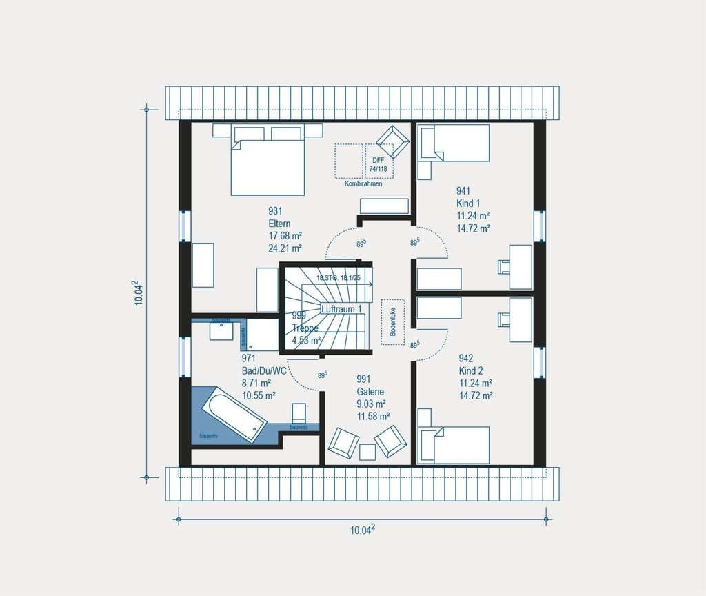 Immobilie in Lindlar - Individuell gestaltetes Fertighaus - Ihr Traumhaus mit allkauf wird Wirklichkeit - Bild 2
