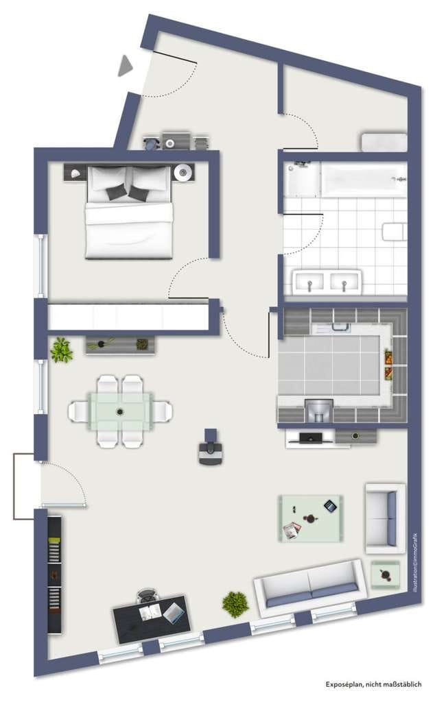 Immobilie in Eltville am Rhein - Anleger aufgepasst - attraktive vermietete Wohnung in fußläufiger Nähe zum Rhein und zur EBS-Uni - Bild 4