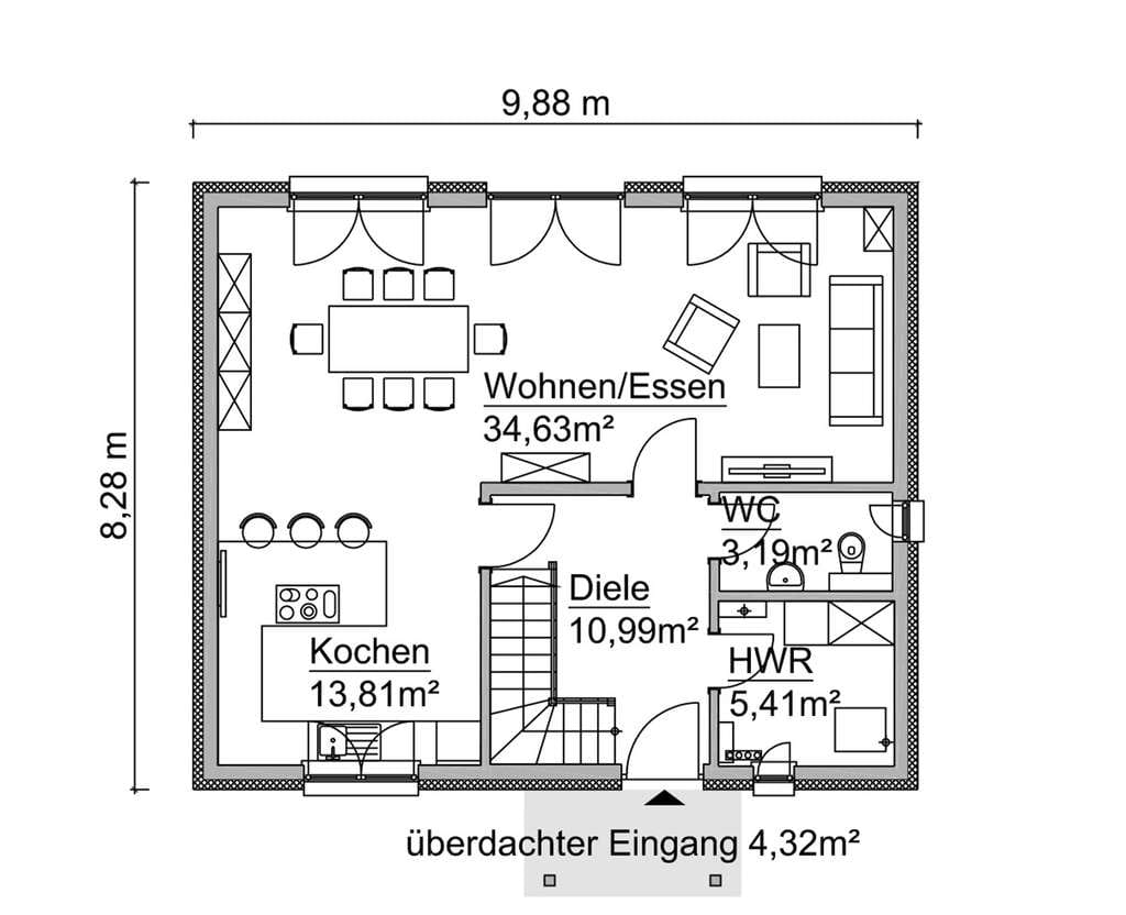 Immobilie in Bundenbach - VIEL Platz für IHRE Familie macht gute Laune - Bild 4