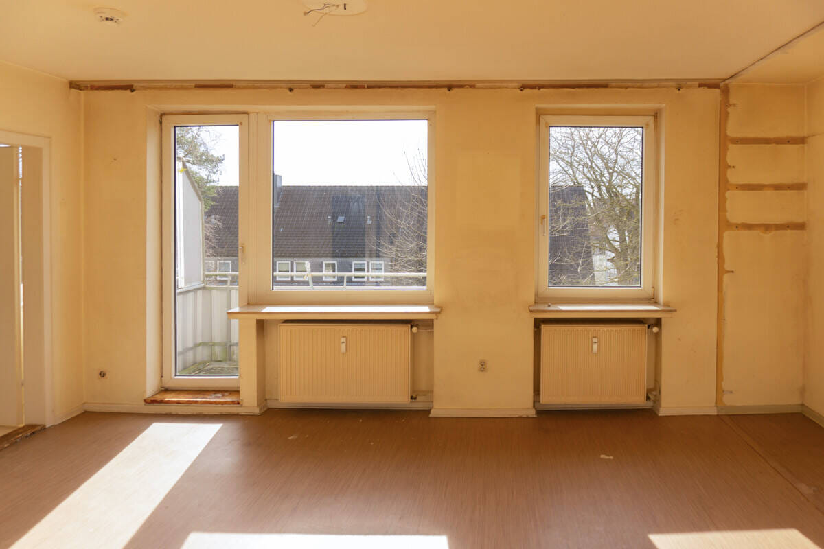 Immobilie in Bremen - PURNHAGEN-IMMOBILIEN -  Modernisierungsbedürftige 1-Zimmer-Wohnung mit Balkon in ruhiger Lage von Rönnebeck - Bild 2