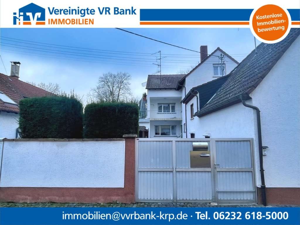Immobilie in Heßheim - Familienfreundliche 5- Zimmer Wohnung  im Zweifamilienhaus. - Bild 0