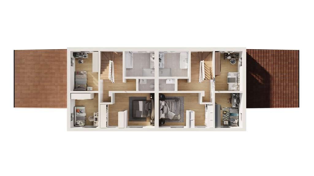 Immobilie in Gstadt am Chiemsee - Neubau-Doppelhaushälfte in Gstadt – ca. 173 m² Wohnfläche, Baujahr 2025, Erbpachtgrundstück - Bild 4