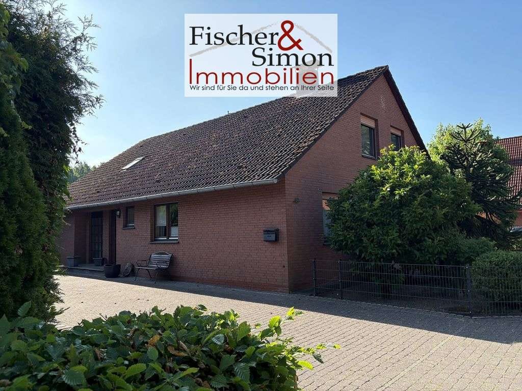Immobilie in Marklohe - Marklohe – ebenerdiges Wohnen mit Ausbaureserve im DG mit unverbautem Blick in die Marsch - Bild 0