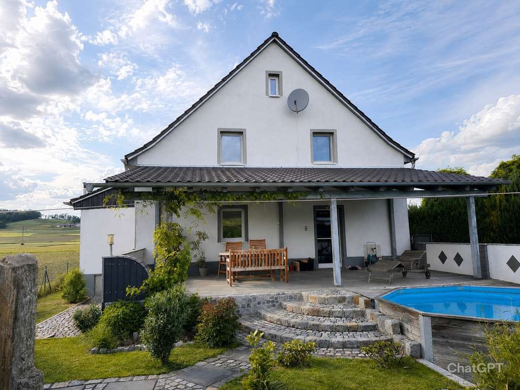 Immobilie in Bruckberg - Umfangreich saniertes Einfamilienhaus in Alleinlage bei Gündlkofen - Bild 0