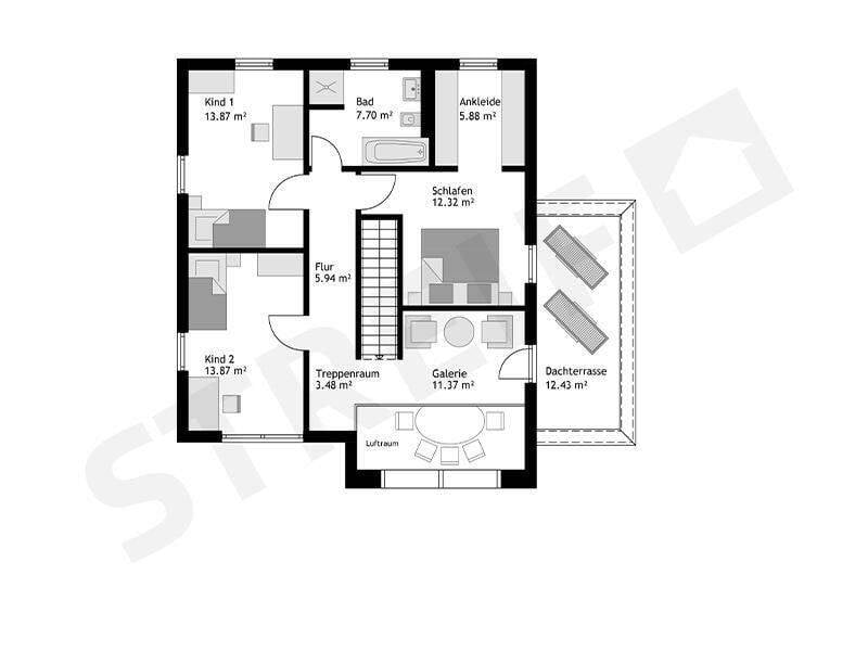 Immobilie in Leupoldsgrün - Individuell geplante Stadtvilla in Leupoldsgrün - 125 m² Wohnfläche, 5 Zimmer - Bild 3