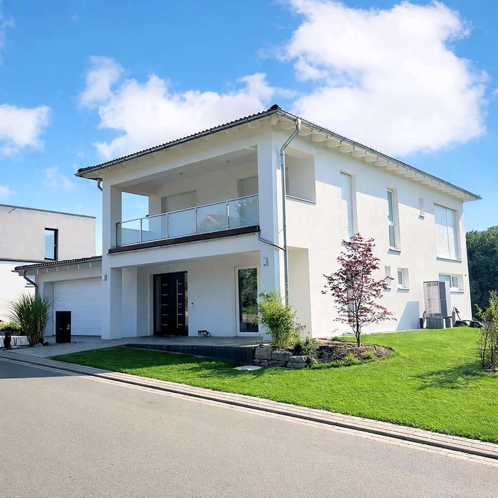 Immobilie in Bilshausen - Exklusives Architektenhaus mit unverbaubarem Waldblick nahe Göttingen - Provisionsfrei - Bild 1