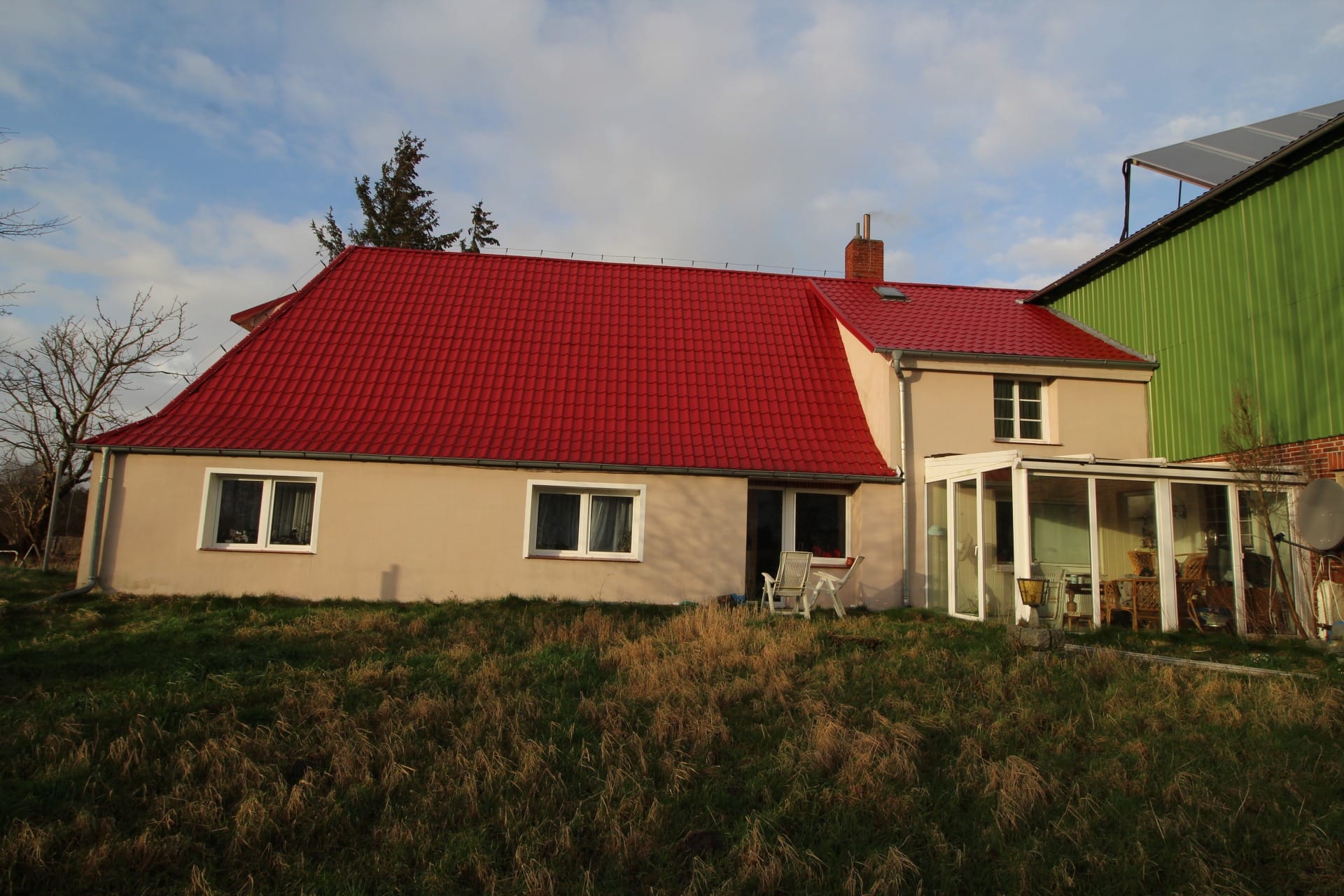 Immobilie in Bordelum - Resthof mit 2 Wohnungen in Alleinlage - Bild 1