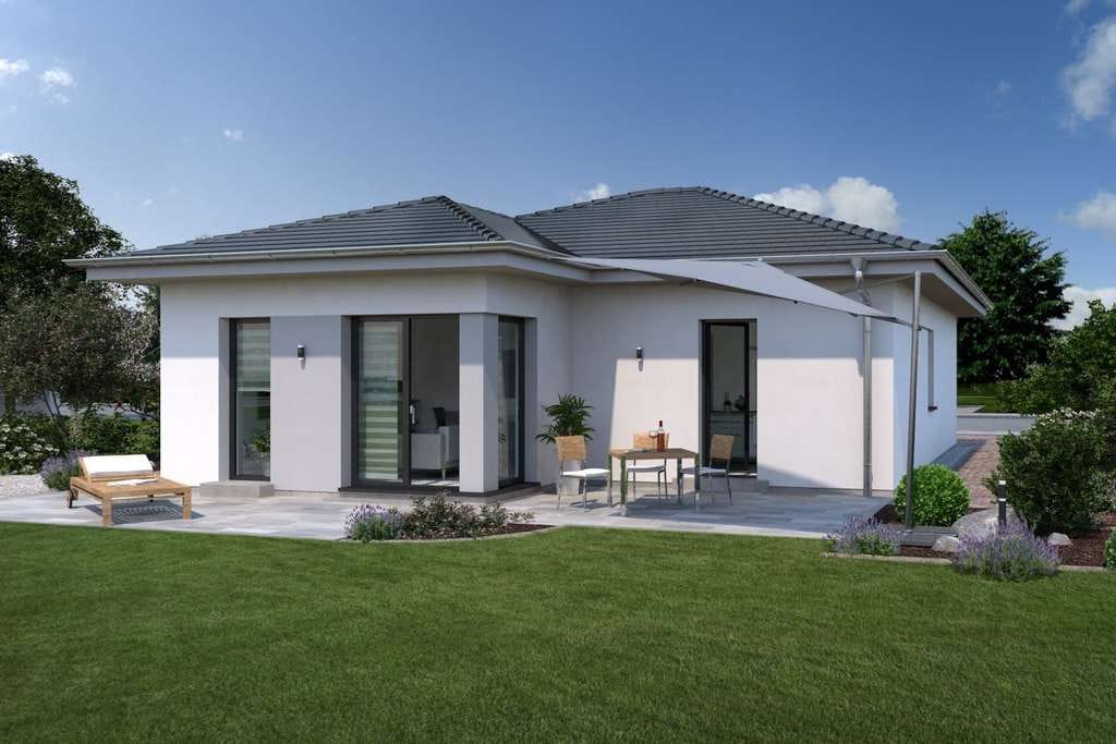 Immobilie in Röttingen - Individuell geplanter Bungalow in Röttingen - Ihr Traumhaus mit Pool und nachhaltiger Wärmepumpe - Bild 0