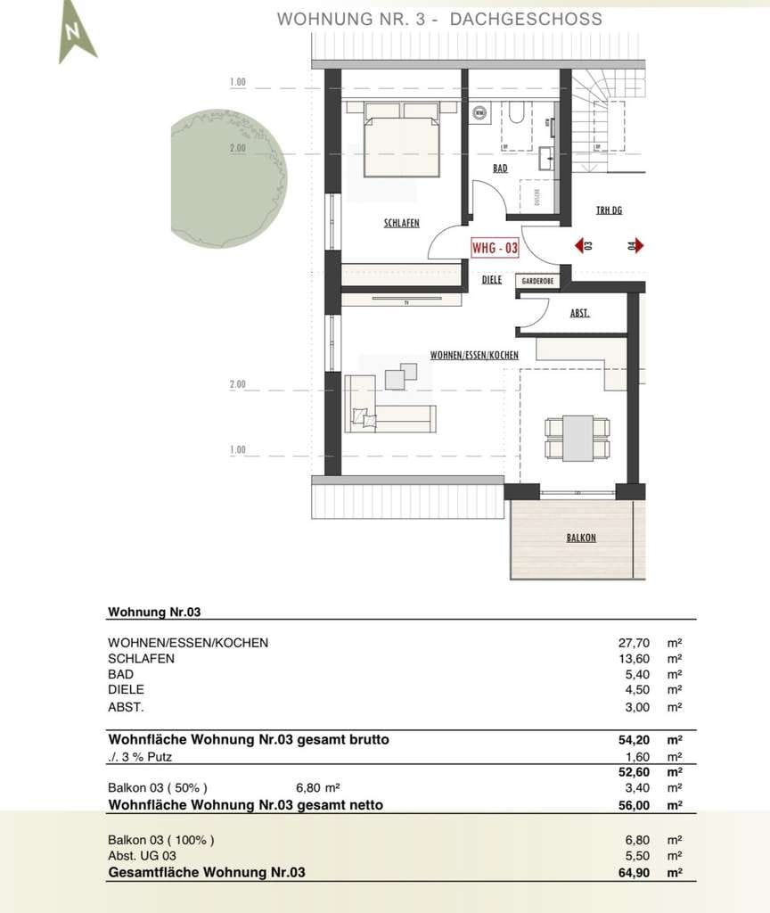 Immobilie in Leibertingen - Neubau 2026: Bezahlbarer Wohnraum 2–3-Zimmer-Wohnungen mit Stellplatz & Nahwärme - Bild 3