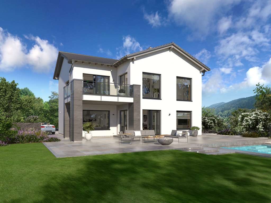Immobilie in Oberelbert - Offen gestaltete, elegante Stadtvilla mit viel Charme - Malervorbereitet - Bild 0