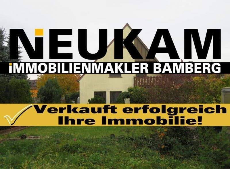 Immobilie in Reckendorf - RECKENDORF: FREISTEHENDES HAUS ZUM KOMPLETT-SANIEREN+2 GARAGEN AUF ca.673m2 FÜR 198.000,-EURO - Bild 0