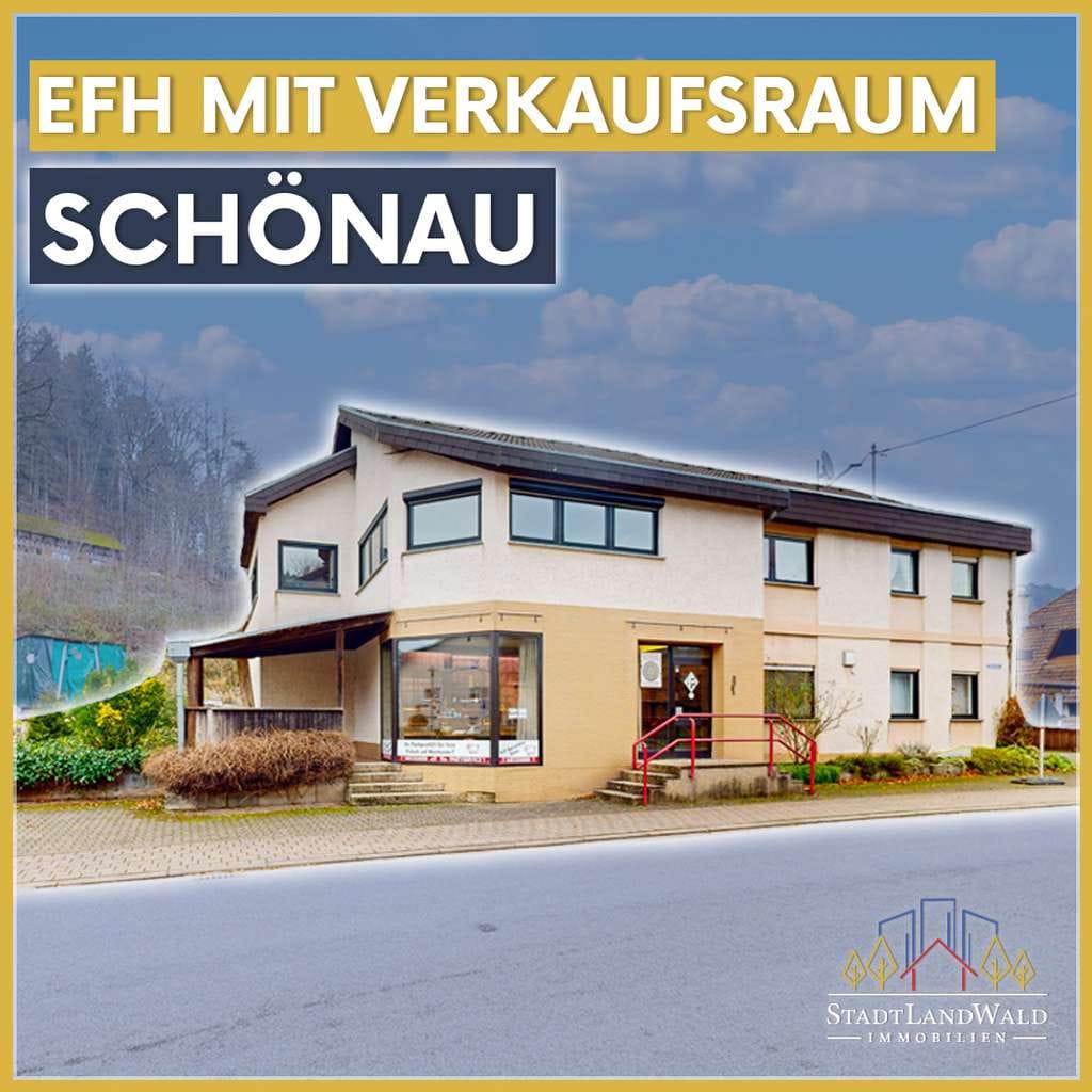Immobilie in Schönau (Pfalz) - Charmantes EFH mit Gewerbefläche und Bachidylle – Vielseitige Möglichkeiten in Schönau - Bild 0