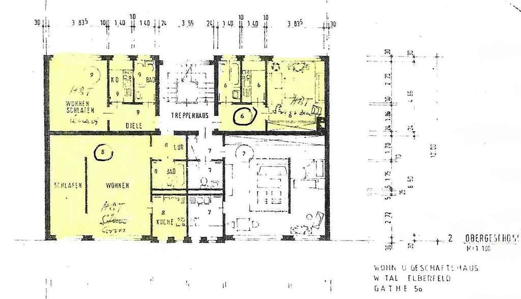 Immobilie in Wuppertal - Vermietete Eigentumswohnung in Wpt.-Elberfeld (Gathe), ca. 31 m², 3.OG - Bild 4