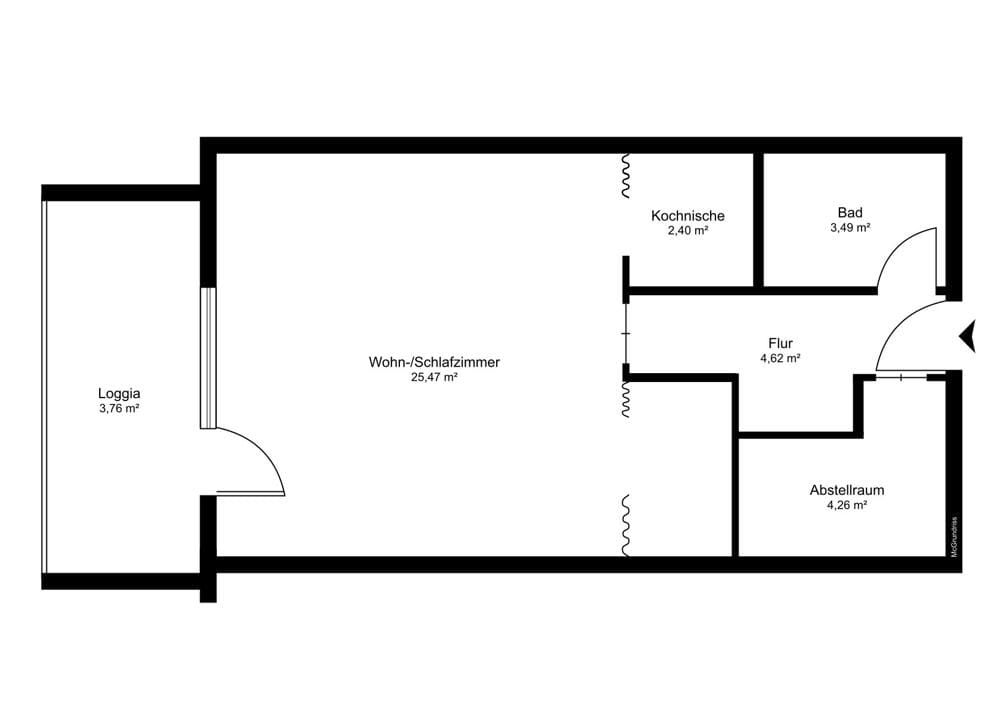 Immobilie in Lüneburg - Etagenwohnung in Lüneburg (Kreideberg) - Bild 3