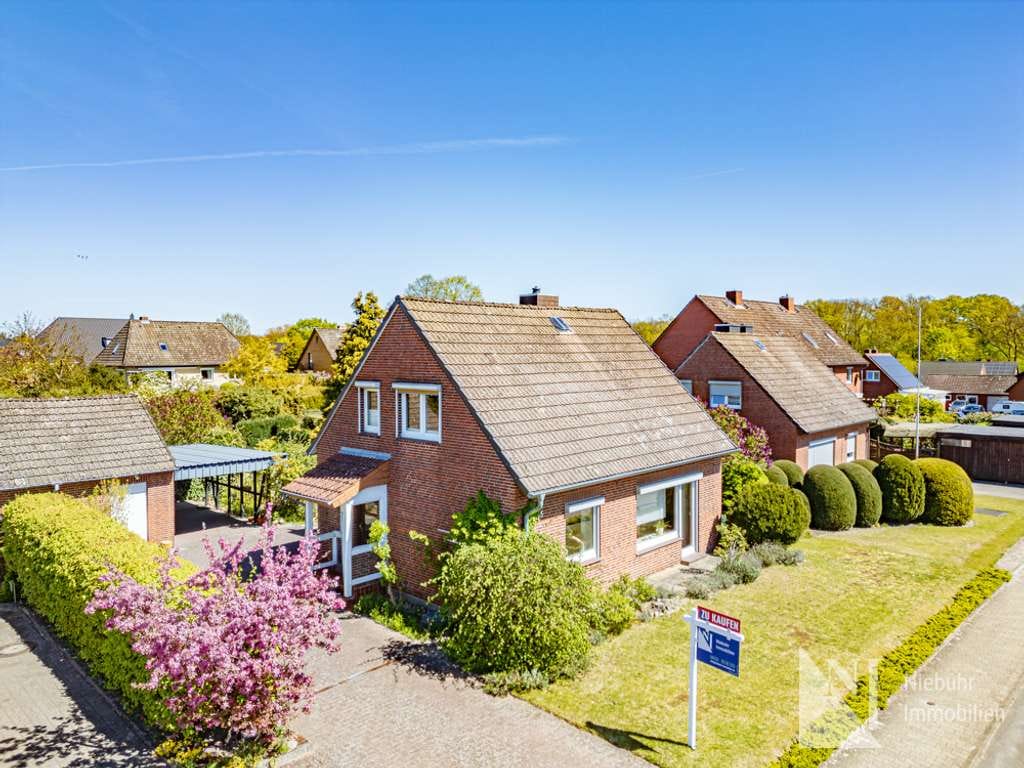 Immobilie in Vögelsen - Rohdiamant mit Potenzial: Einfamilienhaus in Anliegerstraße - Bild 0