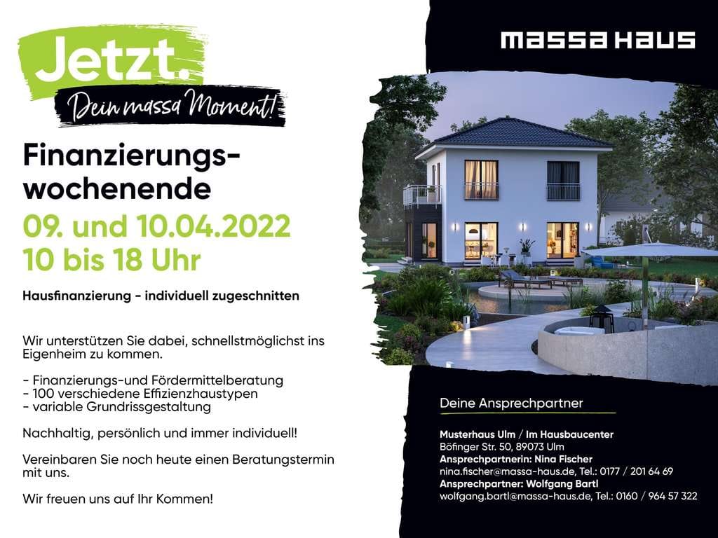 Immobilie in Nersingen - Eigenleistung ist Eigenkapital! *massa haus* - Bild 1