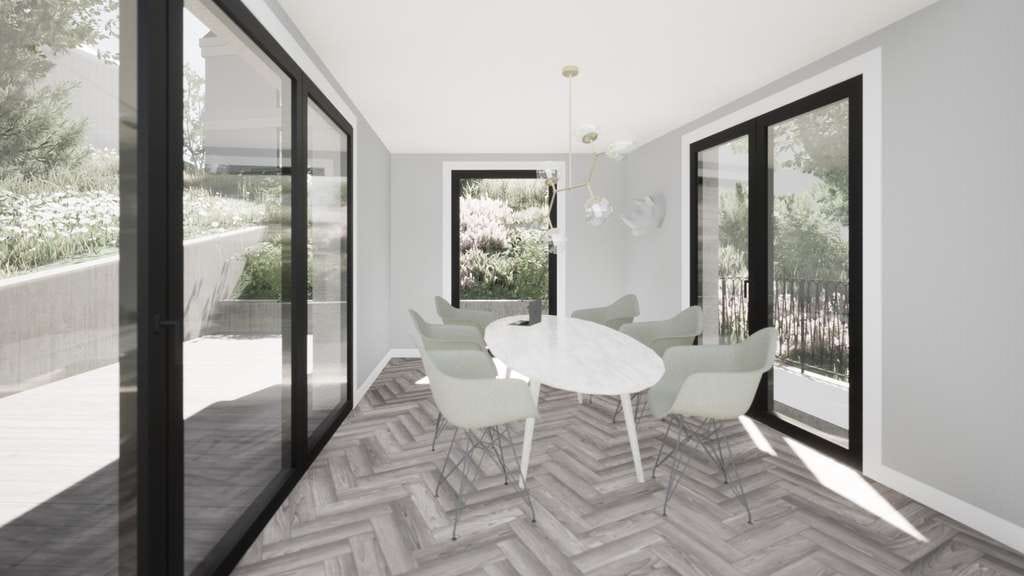 Immobilie in Bensheim - Schlossberg Baugrundstück mit vorliegender Baugenehmigung, Architektenplanung für eine Neubauvilla - Bild 4