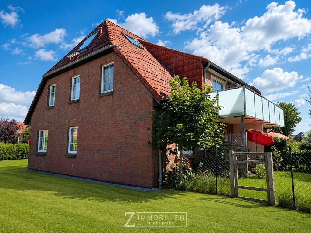 Immobilie in Garding - Wohnen über zwei Ebenen mit großem Südbalkon - Bild 0