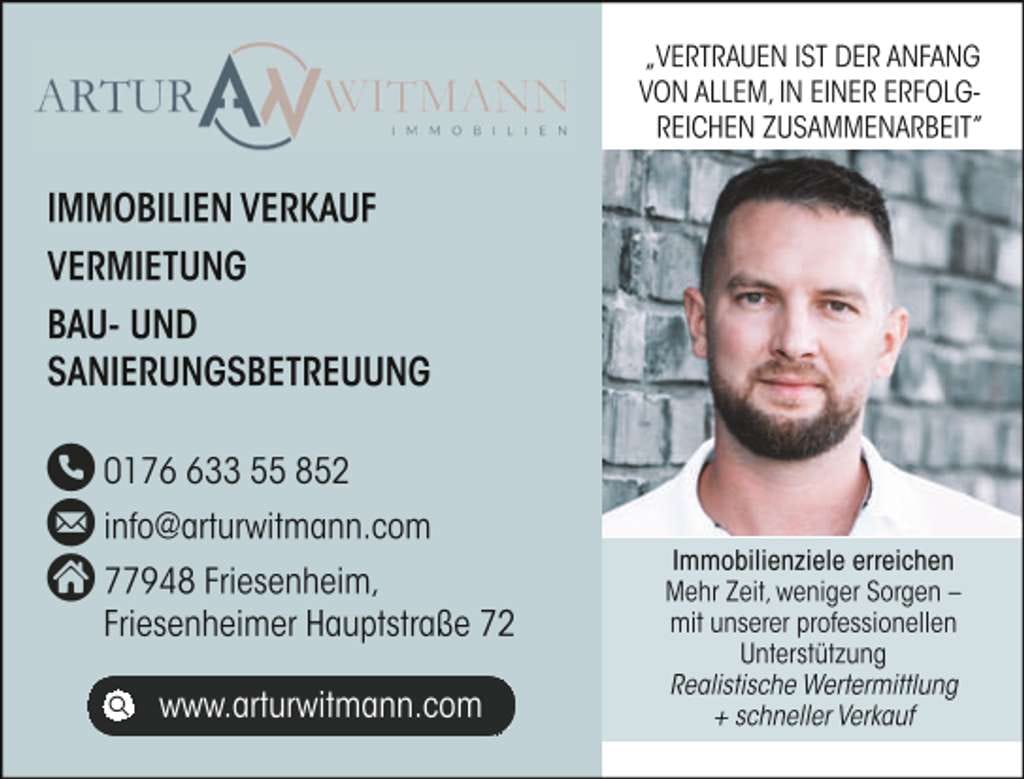 Immobilie in Meißenheim - Meißenheim : Großes Wohnhaus mit 818 m² Grundstück und viel Nutzflächen - Bild 4