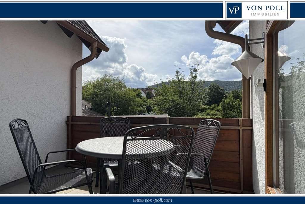 Immobilie in Rhodt unter Rietburg - Zwei Häuser, verbunden durch einen Steg – Einfamilienhaus mit Loggia und Aussicht - Bild 0