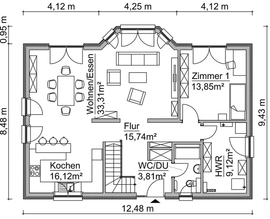 Immobilie in Cavertitz - Ihr Eigenheim, einfach gebaut – mit ScanHaus - Bild 1